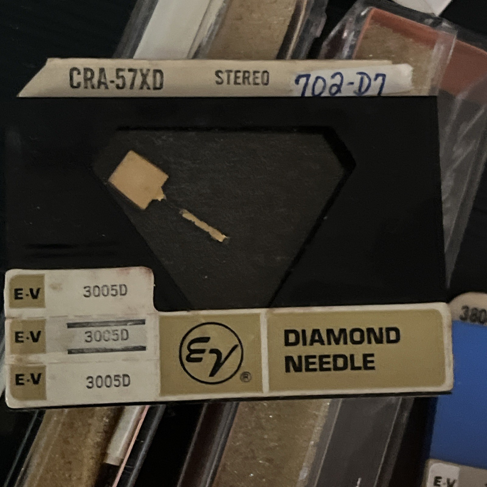 Diamond Stereo NEEDLE EV 3005D for Ronette BF-40 D1-075, PE90M N601-7d 702-D7