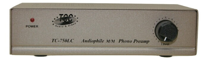 TC-750LC Phono Preamp; SILVER VERSION w/ level control