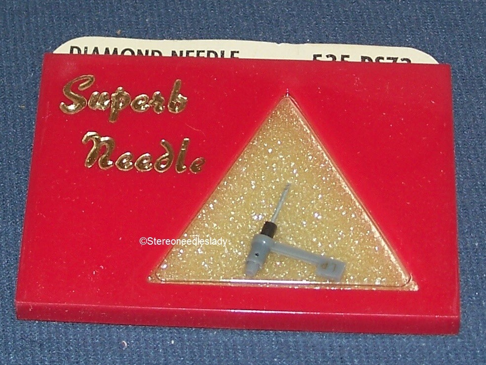 PHONOGRAPH TURNTABLE NEEDLE STYLUS 535-DS73 for Jensen J73SXD R R2C R3C X2J X3J