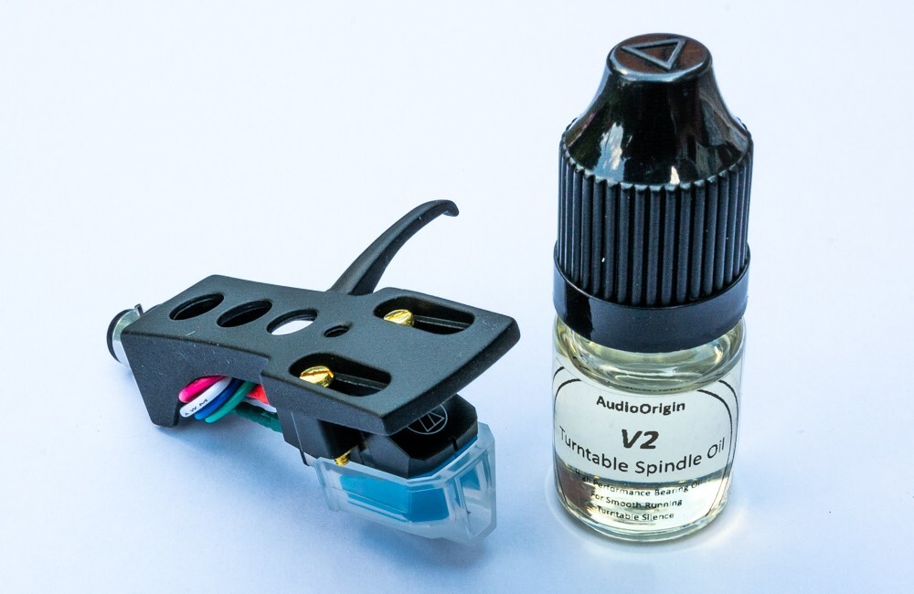 Headshell, AT-VM95C Cartridge, Stylus, Oil for Technics SLD33, SLD3K, SLD5,B