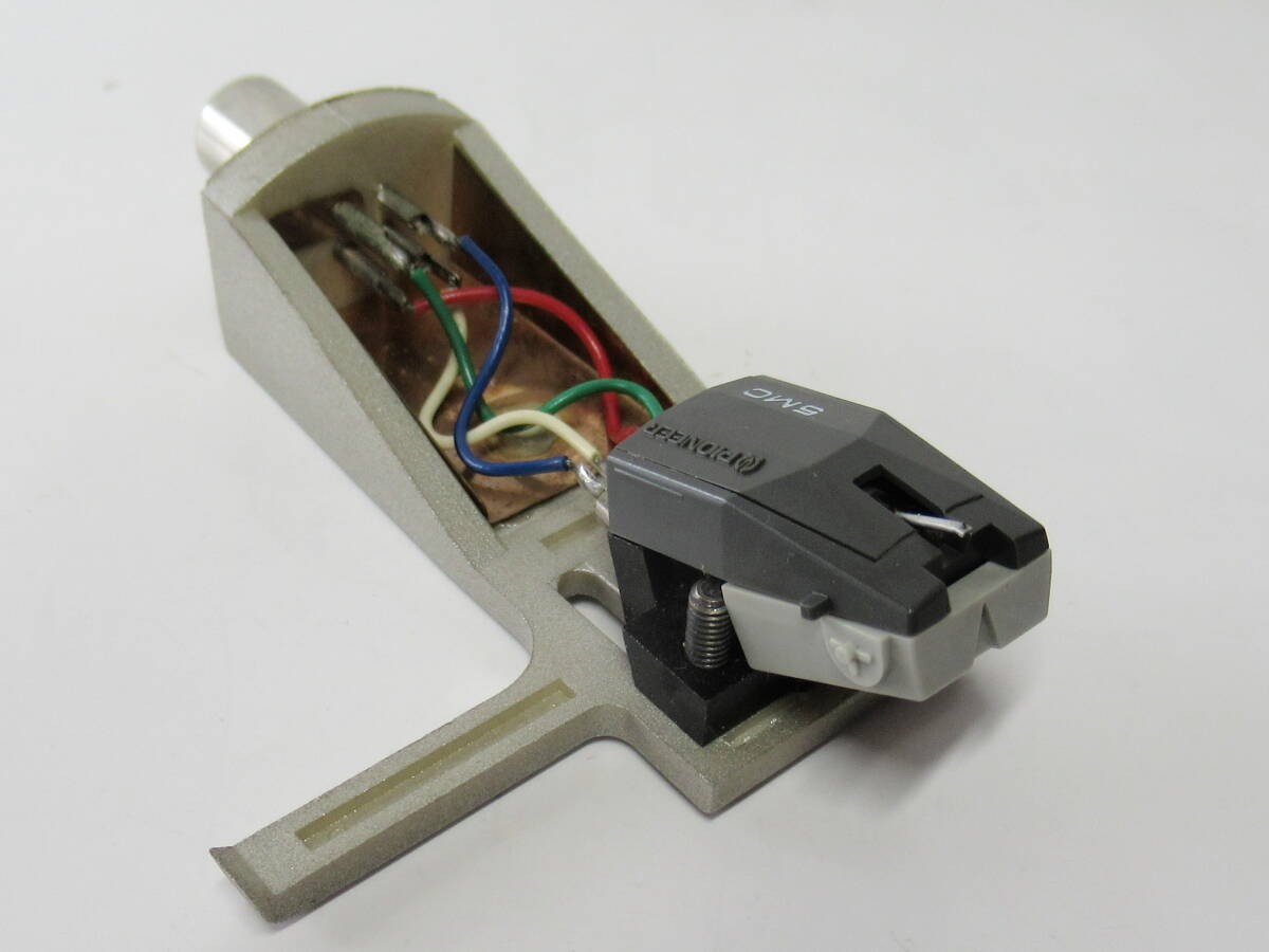 PIONEER PC-5MC MC Cartridge w/ Headshell Tested Turntable Parts Japan MG01 0.5