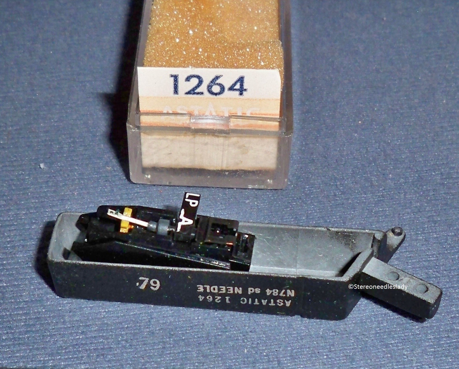 Astatic 1264 CARTRIDGE NEEDLE for Voice of Music V-M 45107-c Tetrad 2-61s-v82