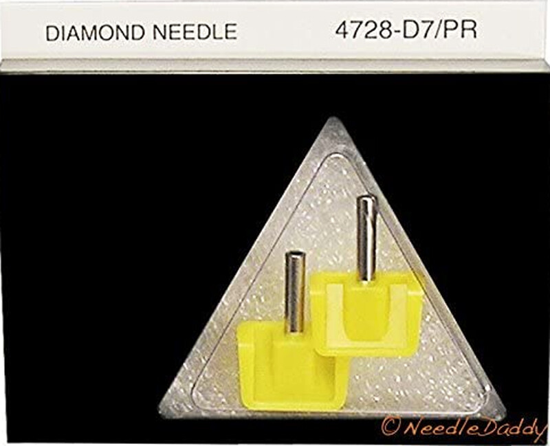 BRAND NEW JUKEBOX NEEDLE PAIR FITS Seeburg SHOWCASE-YELLOW PAIR!