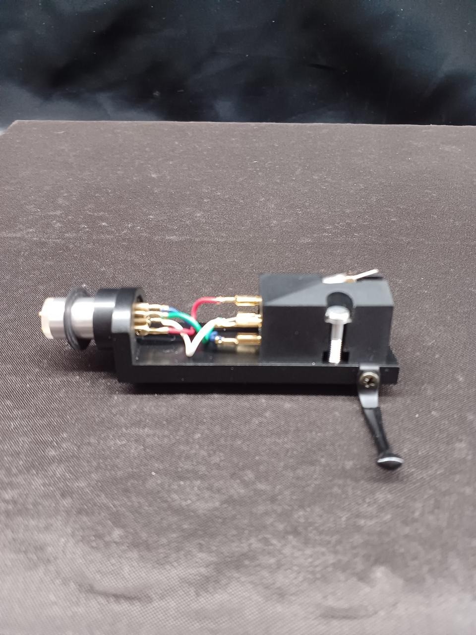 DENON DL-103 Moving Coil MC Phono Cartridge with Headshell Stylus Cover Tested