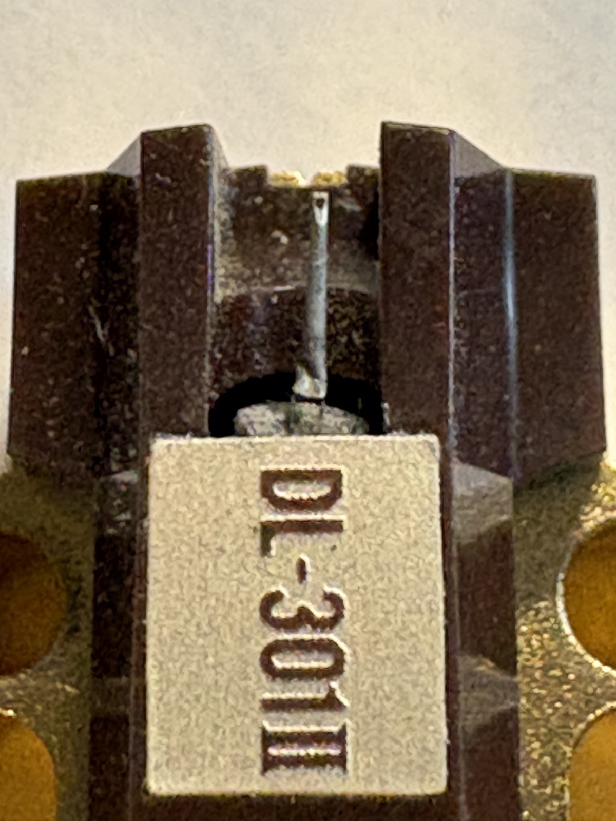 Denon DL-301II MC Phono Cartridge Moving Coil Stylus Broken Needle