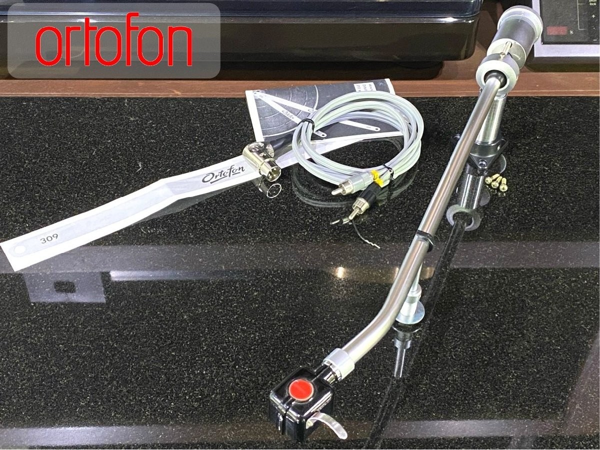 Ortofon RMA-309 Long Tonearm for SPU A Shell Phono Cable Vintage Audio