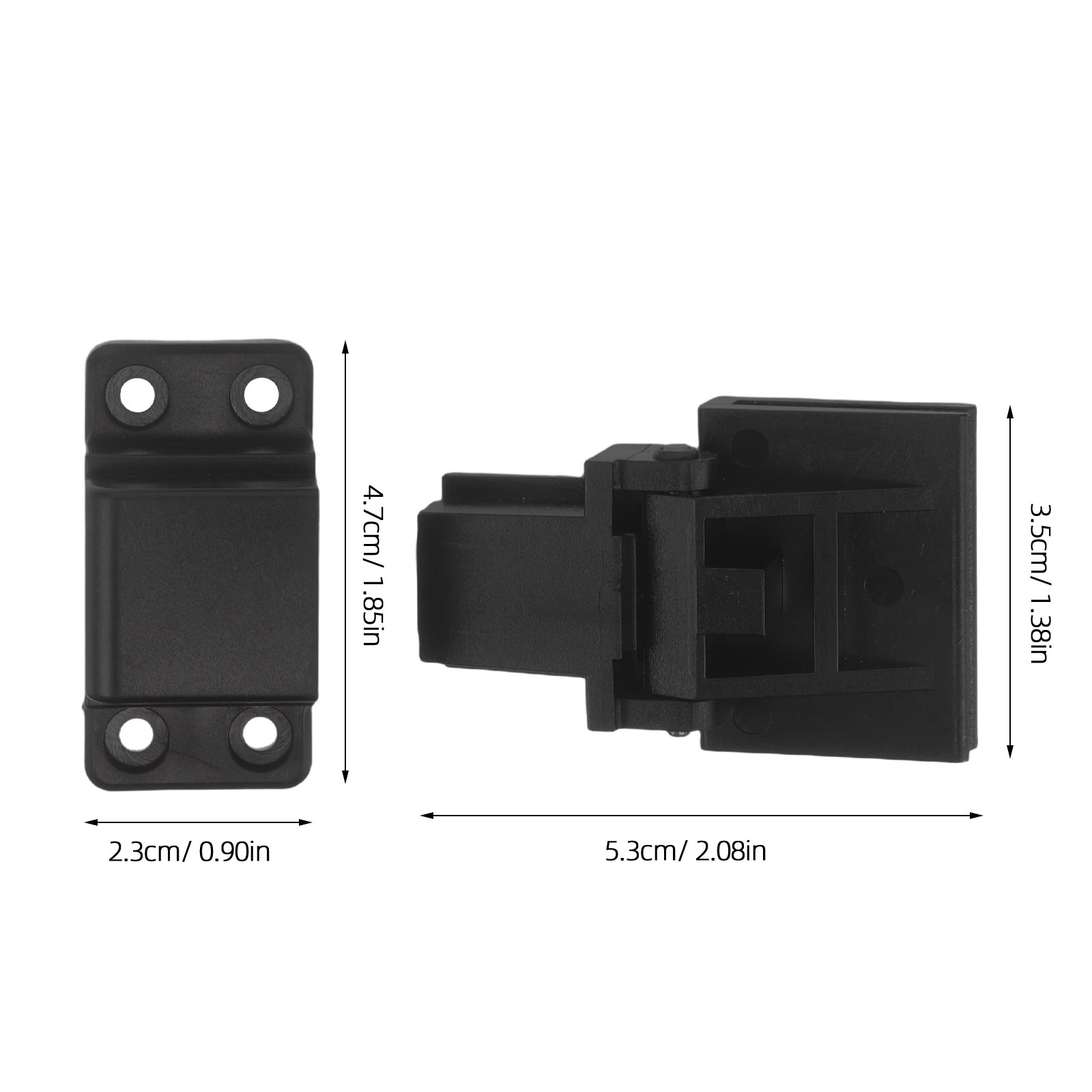 1 Pair Dust Cover Hinges for Turntable Precision Hinge Parts for Record Player L