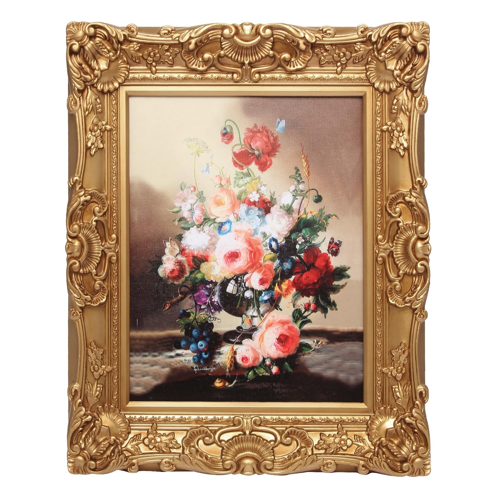 Antique Bronze Gold 11×14 Picture Frames with in, Ancient