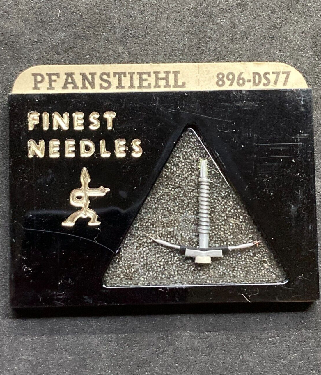 PFANSTIEHL Record Needle Diamond #896-DS77, New Old Stock, Unopened