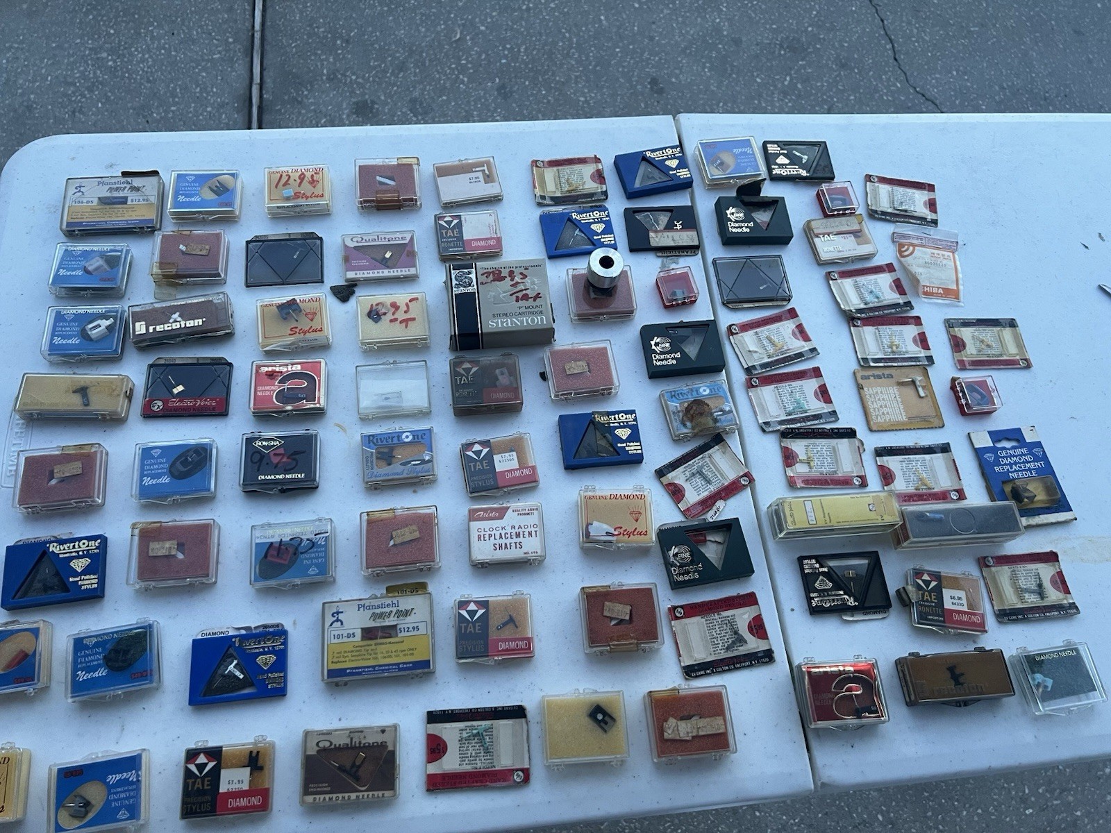 Record Player Turntable Needle & Stylus Lot, Diamond, Universal, Ronette LOT 80+