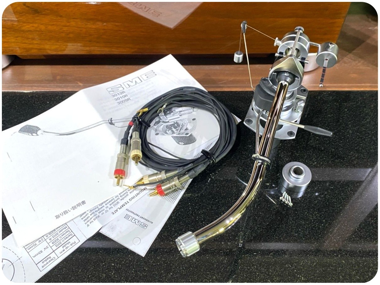 SME 3009-R Tonearm w/ Main Weight Sub Weight Tested Works Japan ZH0GS03 2.0