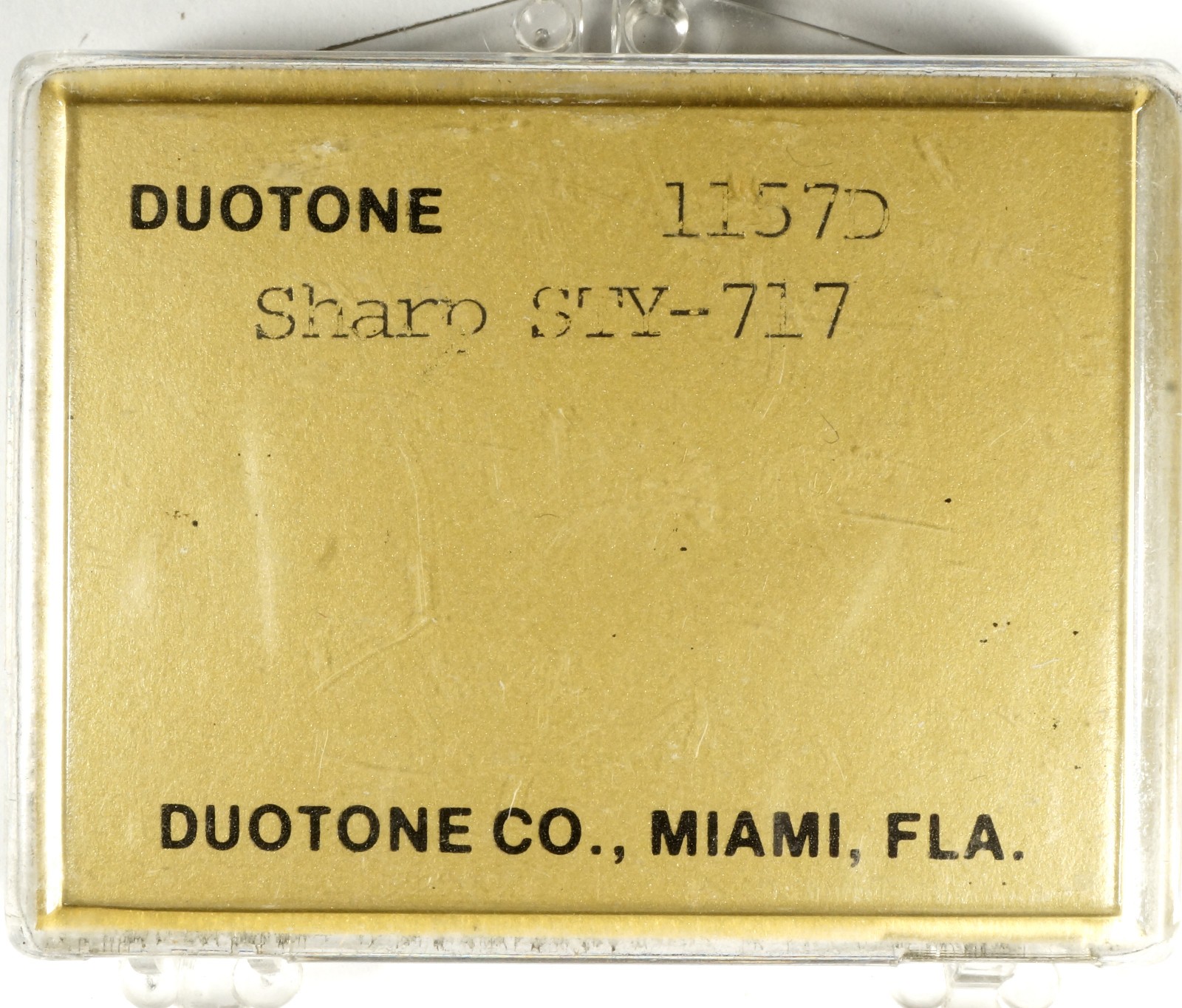 NOS Duotone 1157D Diamond Stylus Needle for SHARP STY-717