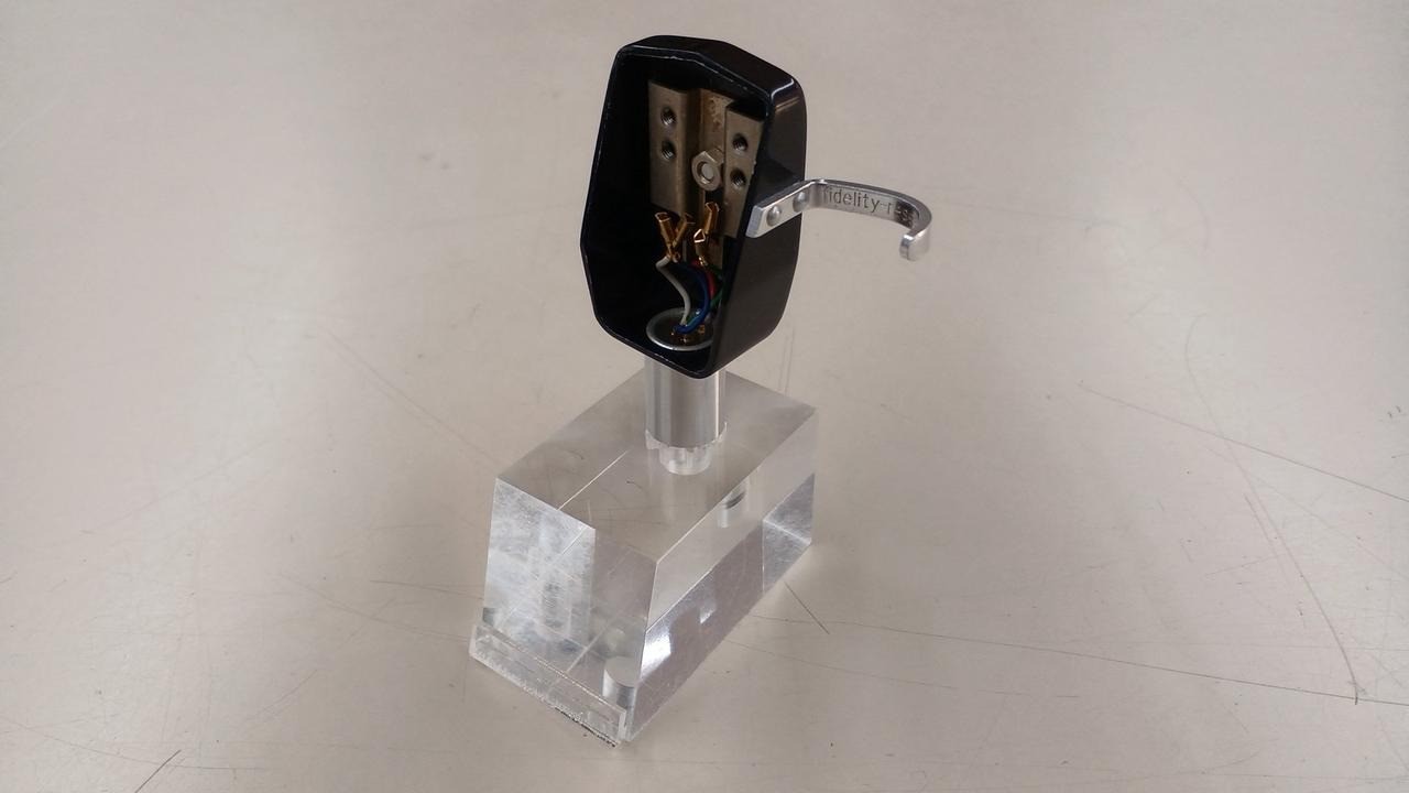 Fidelity-Research FR-S5 Headshell for Turntable Tonearm with Lead Wires Used
