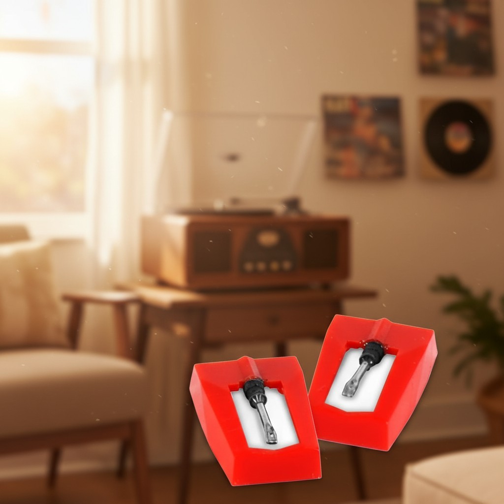 Versatile 3-Pack Turntable Needles – Compatible with Multiple Record Players