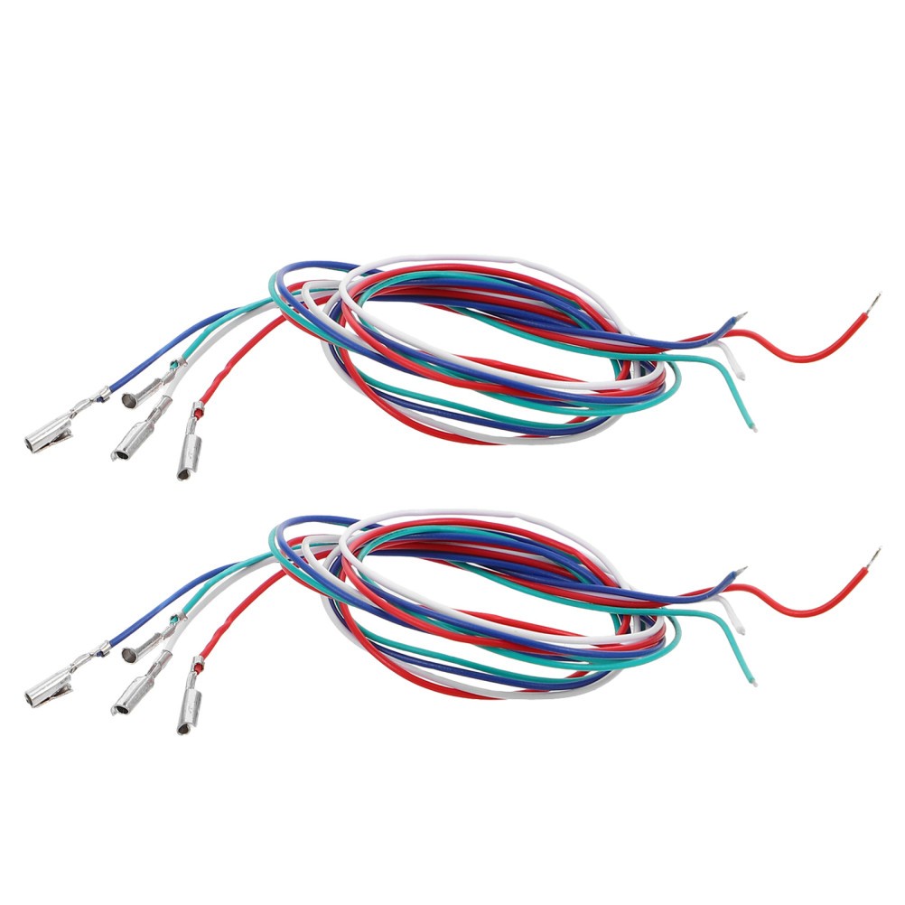 8Pcs Vinyl Player Cartridge Phono Cable Leads Reusable for Audio Turntable Use