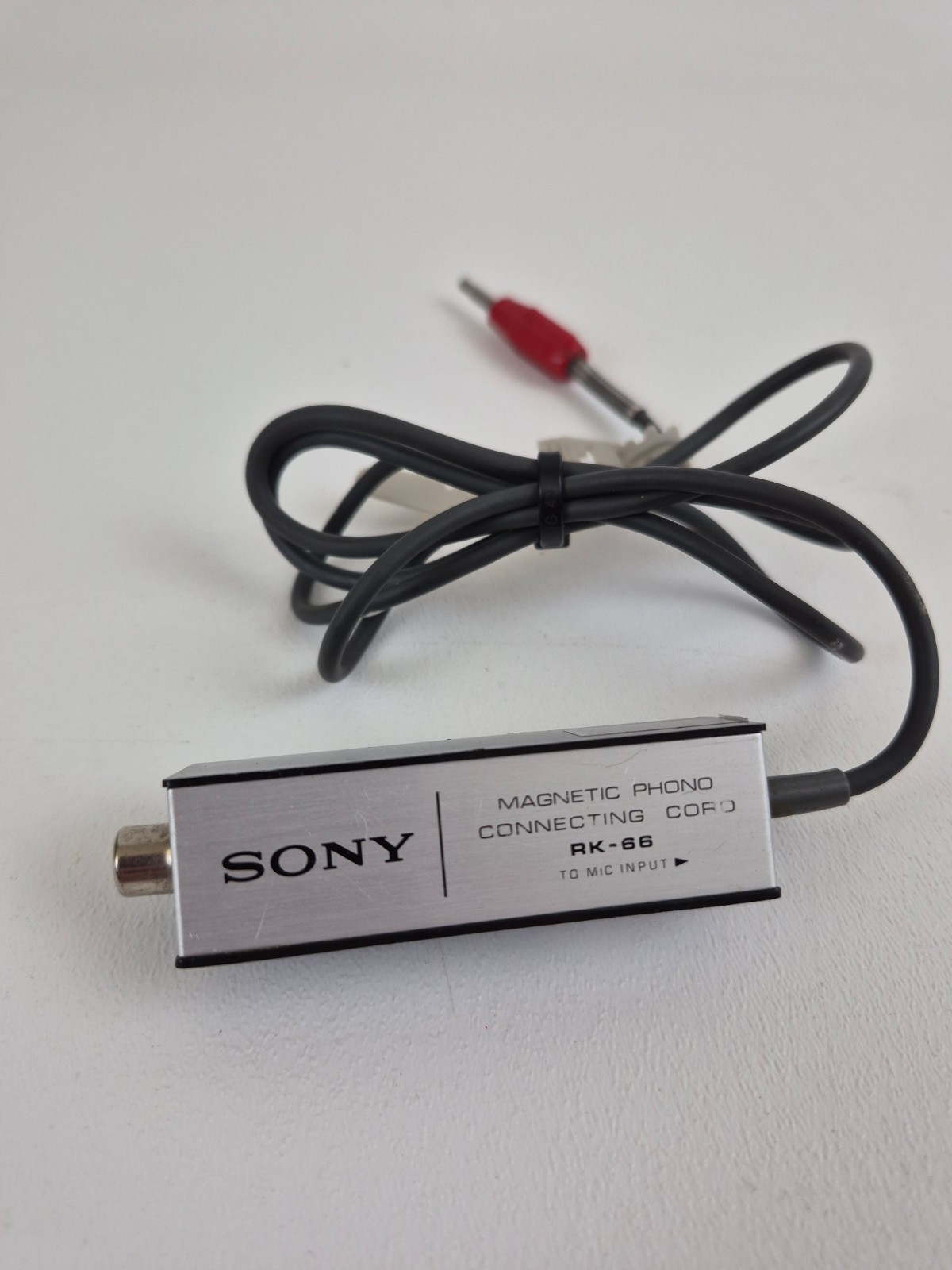 Sony RK-66 Magnetic Phono Connecting Cord Adapter Made in Japan