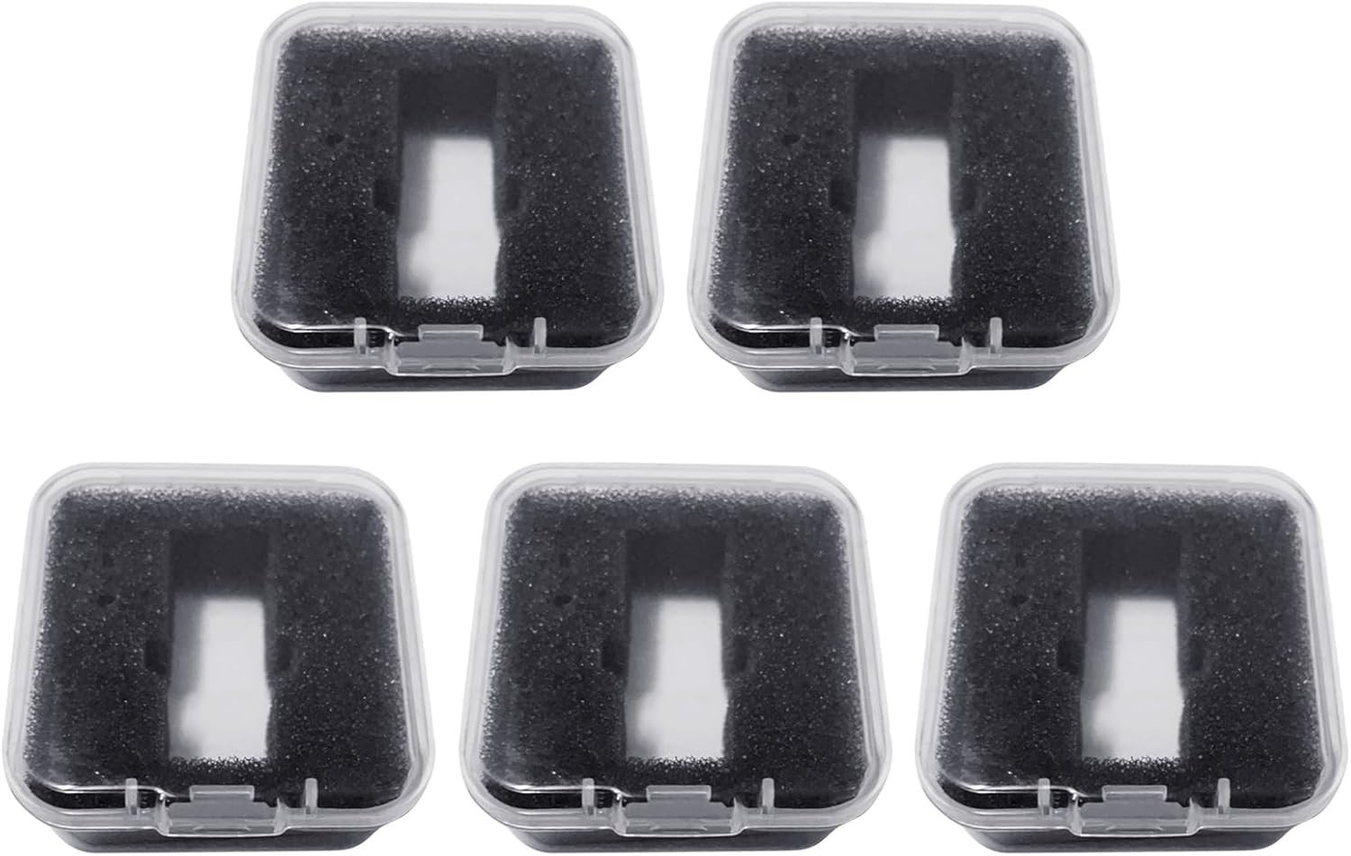 5/10Pcs Phono Shell Case Headshell Cartridge Keeper Clear Turntable Record Pl…