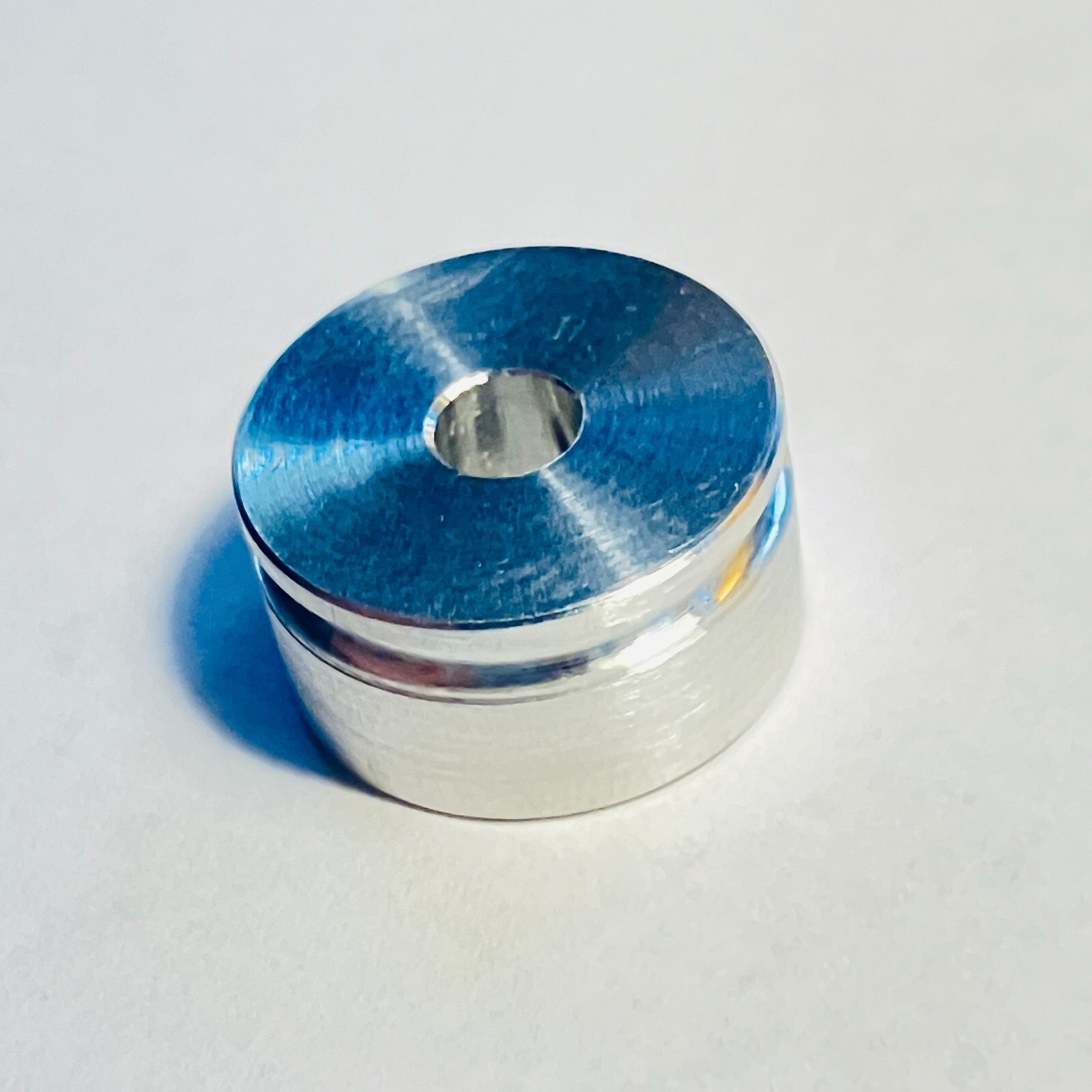 Diameter 15mm Motor Pulley Single Belt Groove Aluminum Alloy for Turntable