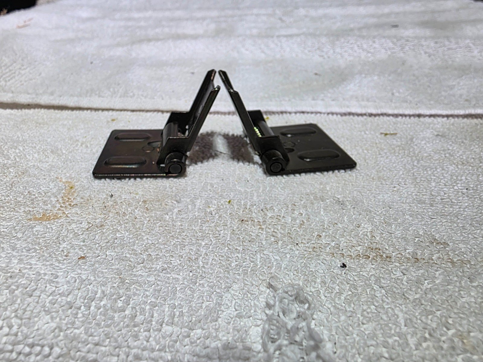 “Technics / MCS Turntable Dust Cover Hinges – SL-B / SL-D Series Style – Vintage