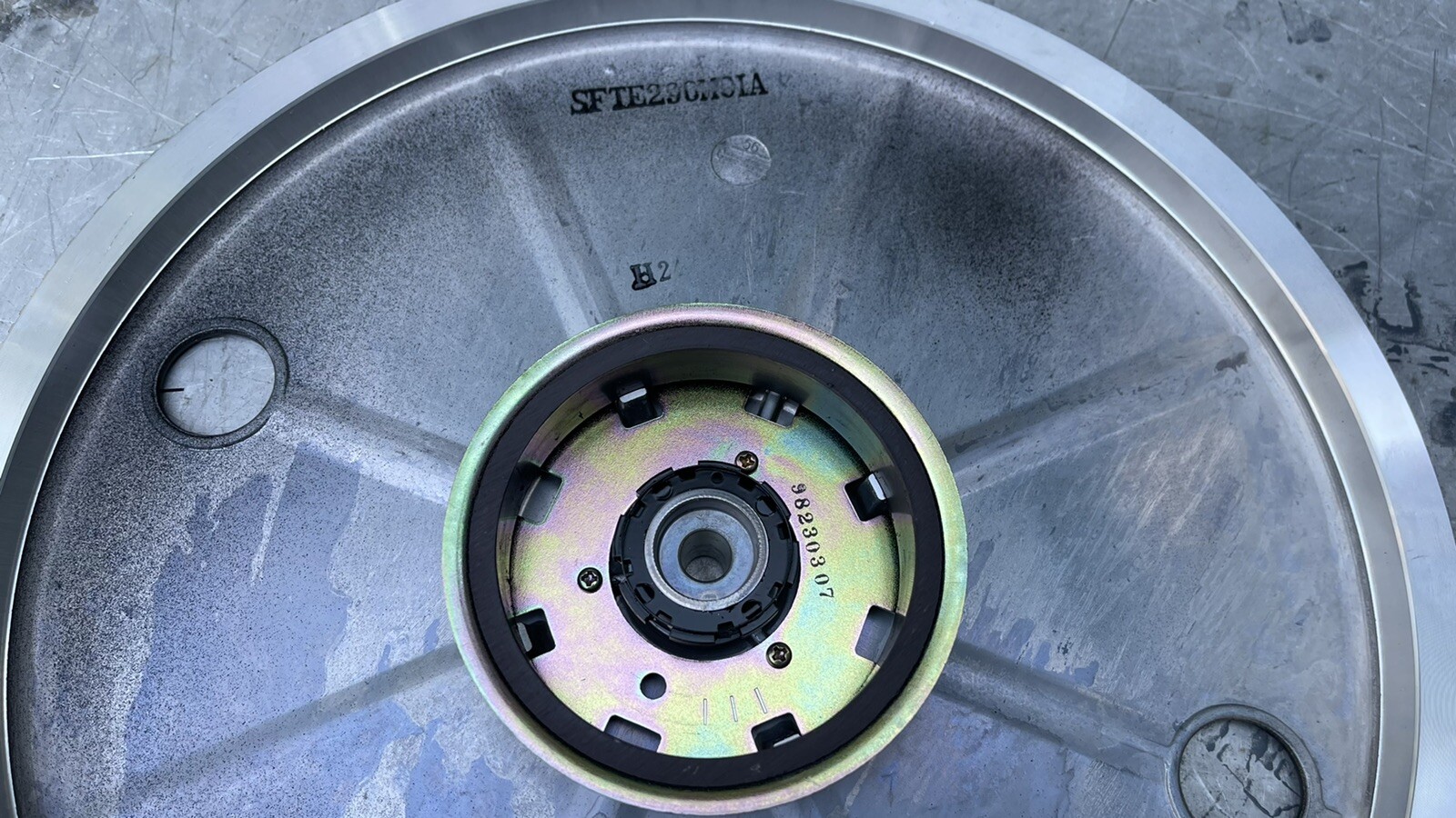 MCS 6602 Parts Out – Platter