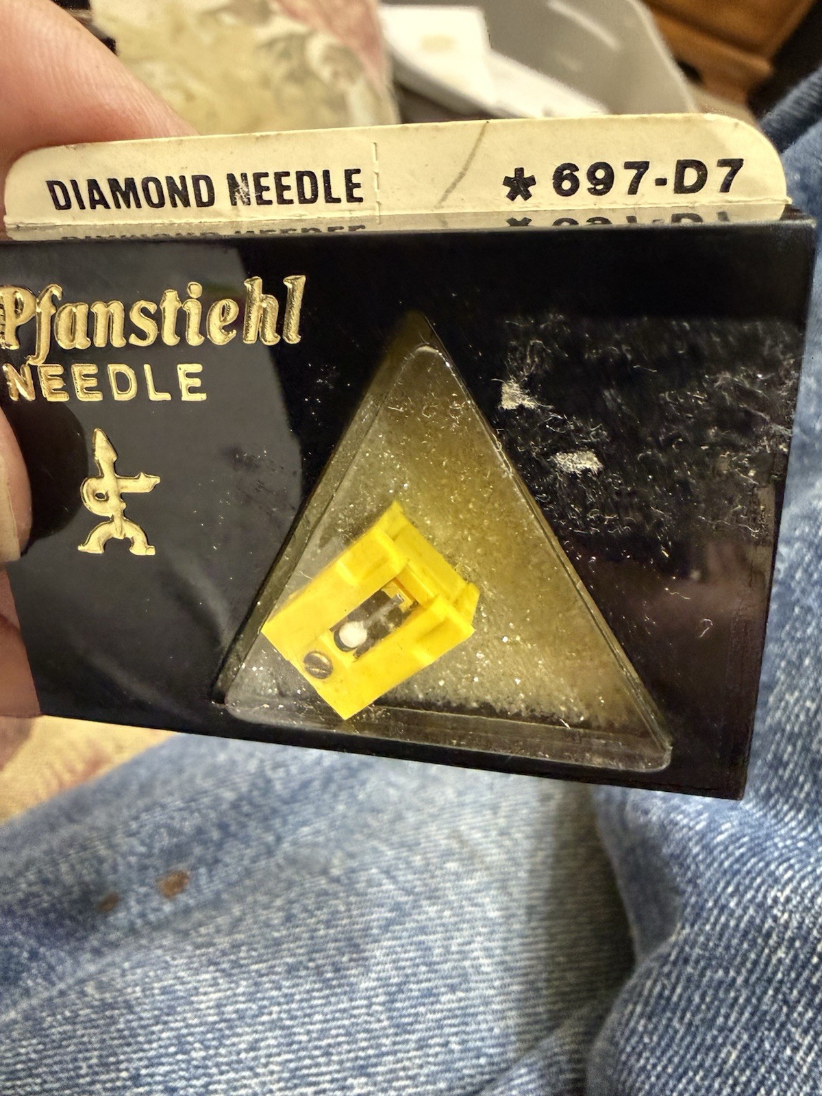 Pfanstiehl Diamond Record Needle 697-D7 Replaces Panasonic EPS-74 Tech. ATN-70