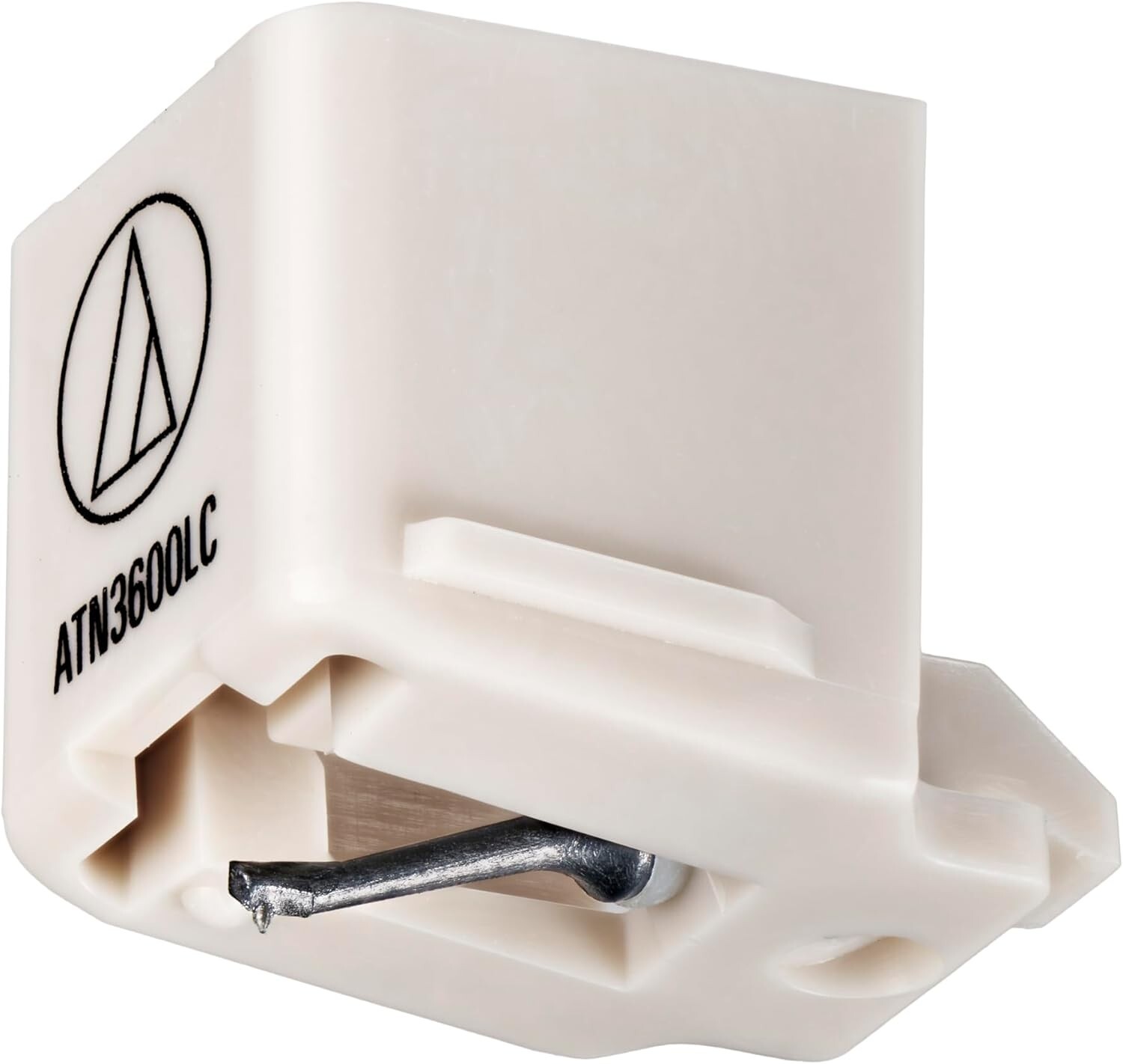 Audio Technica AT3600L Turntable Cartridge Replacement Conical Stylus (White)