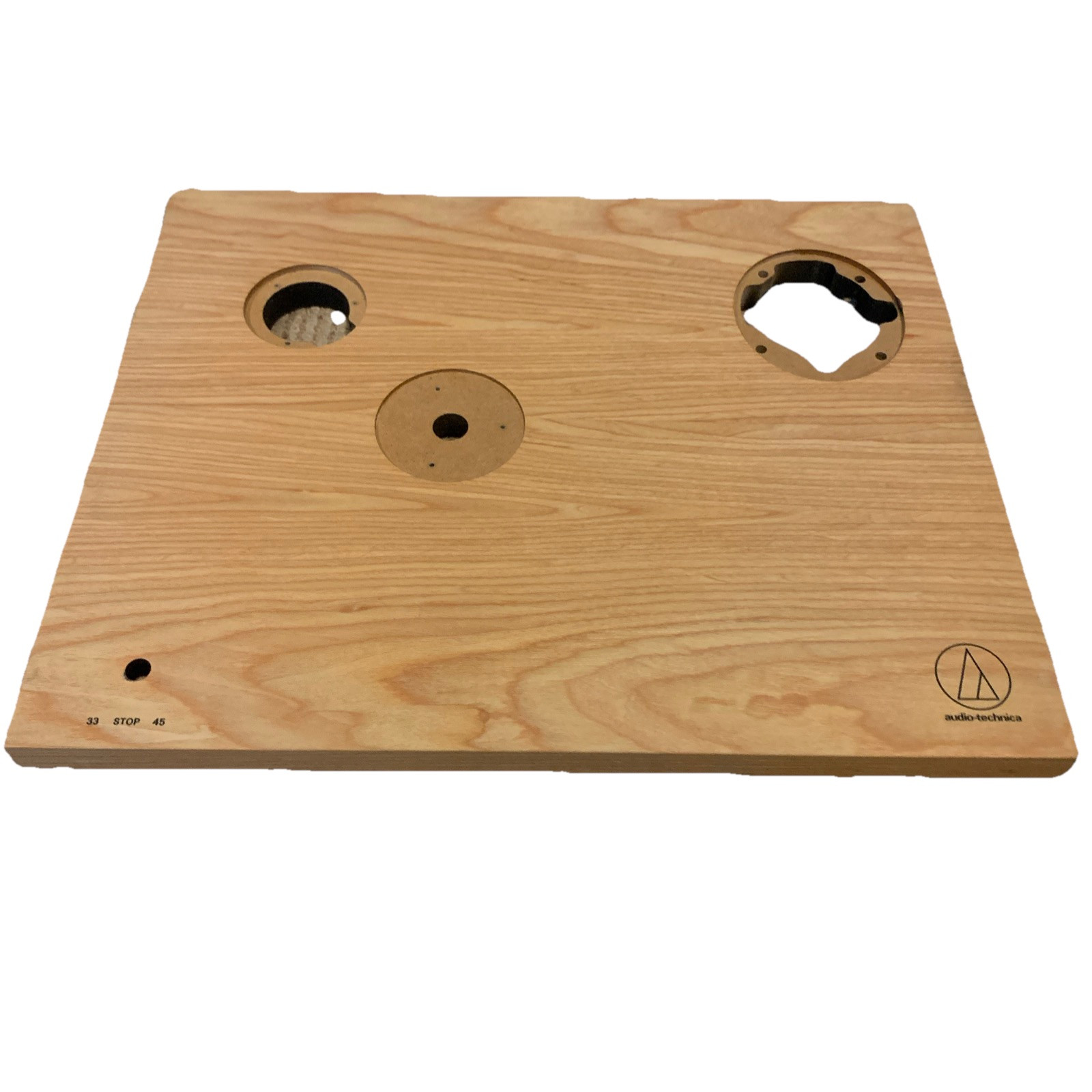 Plinth for Audio-Technica AT-LPW30TK Manual Belt Drive Turntable Replacement