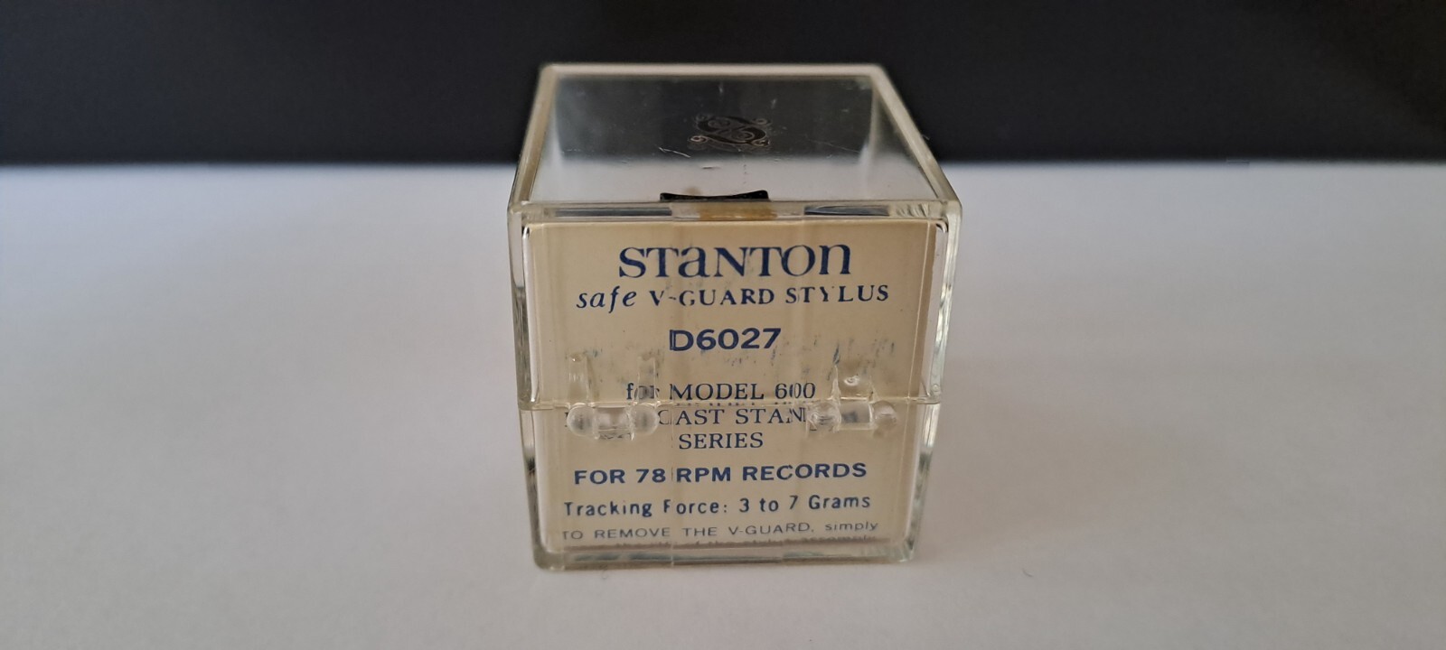 STANTON D6027 SAFE V GUARD STILO TRANSMISSION STANDARD SERIES 78 RPM