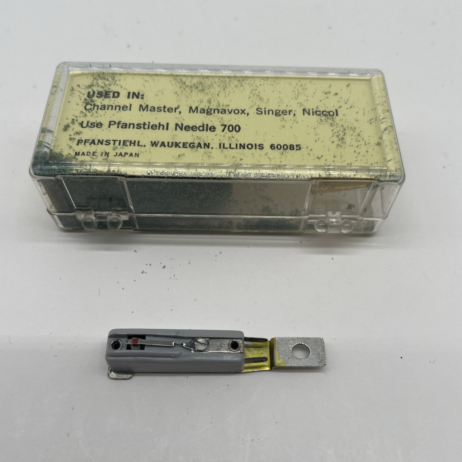 Pfanstiehl P-1 Mono Phono Cartridge For Channel Master Magnavox Singer Niccol