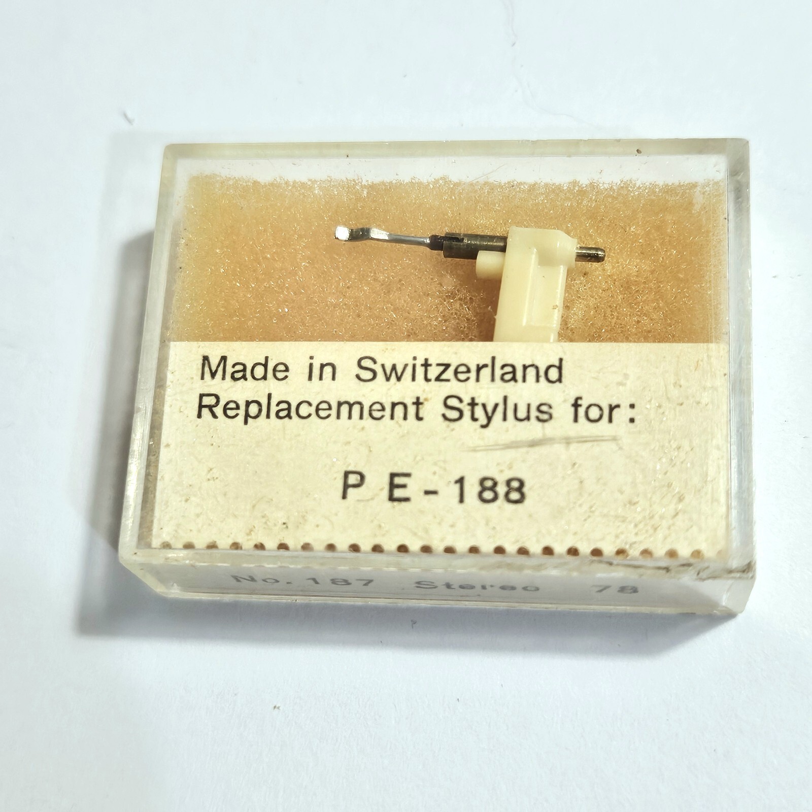 AMX 187 Stylus Needle For ELAC SNM106 SNM108 SNM 106 108 PE-188 PE 190 563-DS77