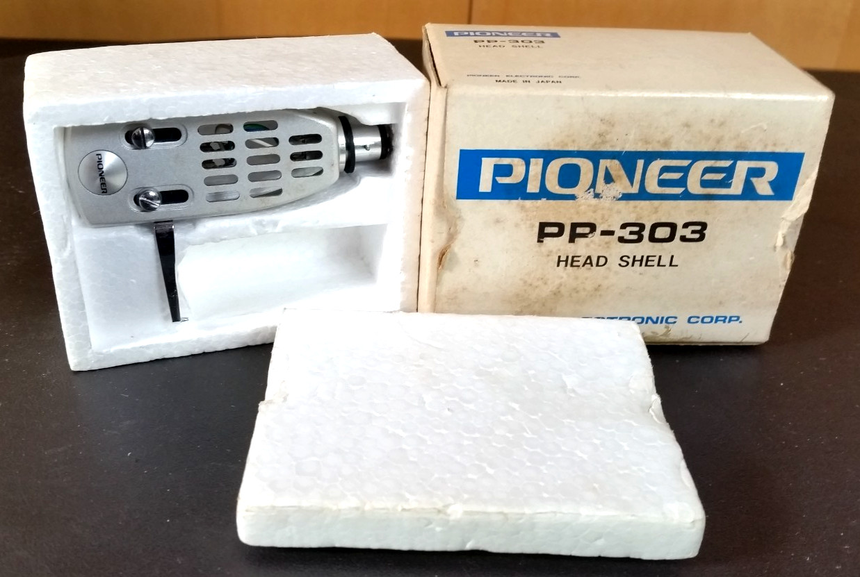 Pioneer PP-303 Turntable Headshell / Shure M91ED Cartridge