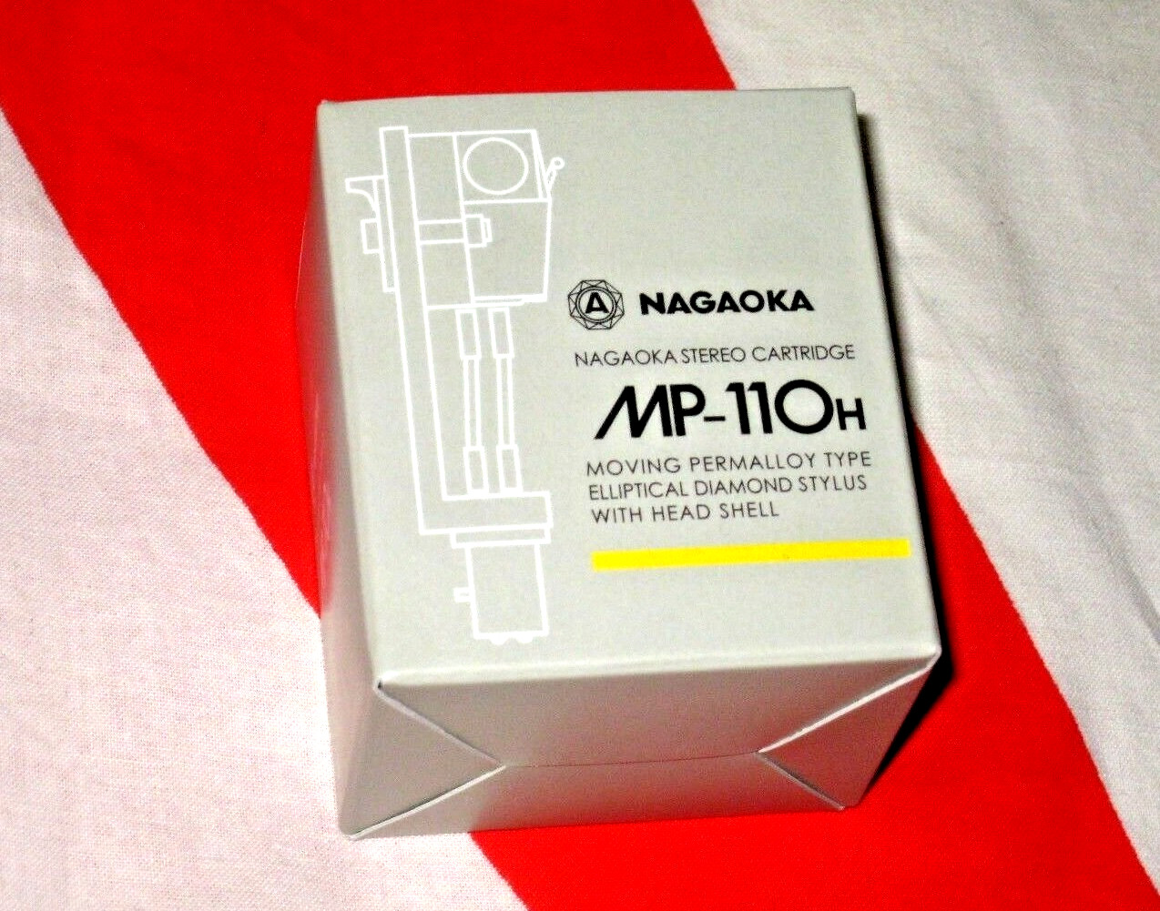NAGAOKA MP-110H OFFICIAL NEW 2026 MM CARTRIDGE+HEADSHELL MADE IN JAPAN MP-110