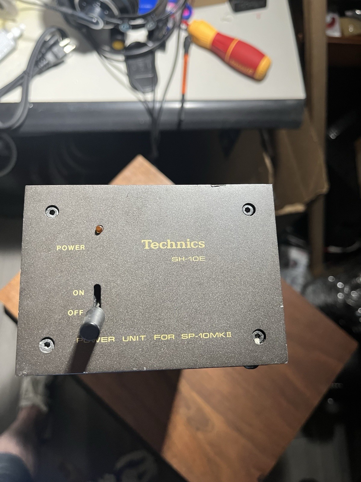 Technics SH-10E Power Supply Unit for turntable SP-10MKII Maintenance completed
