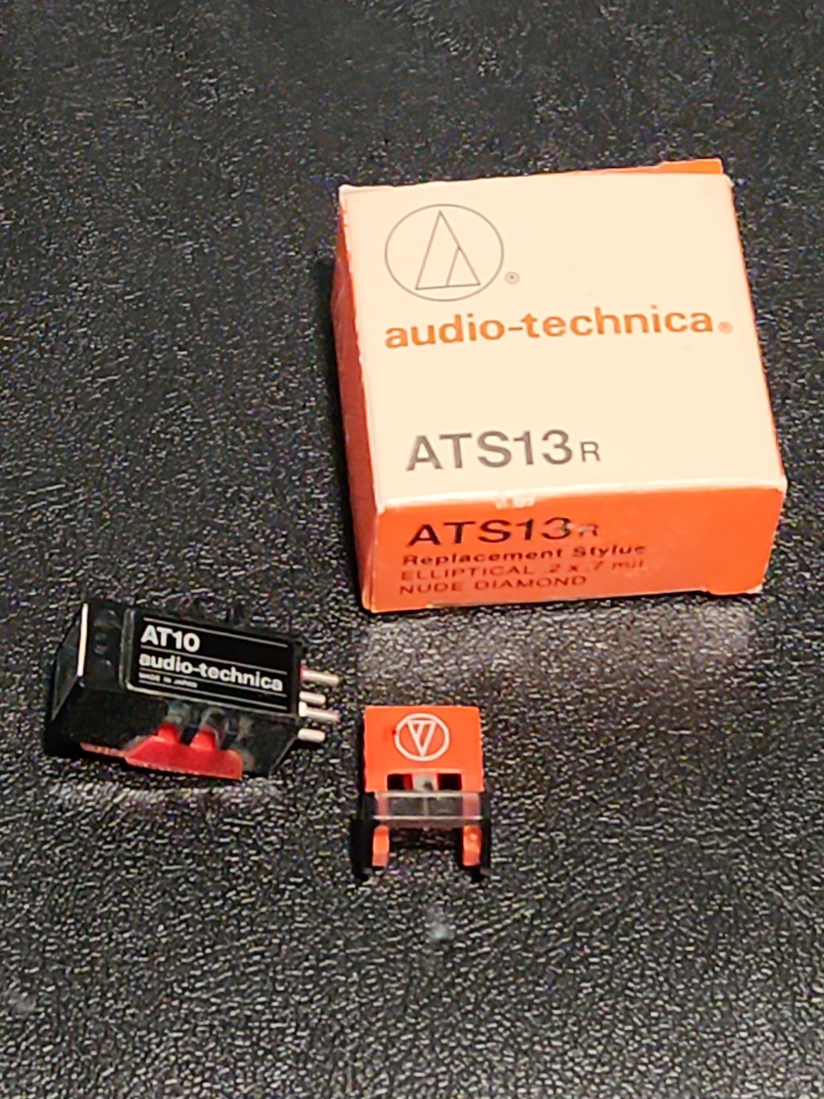 Vintage Audio-Technica AT10 Dual Magnet Phono Cartridge Turntable AS-IS