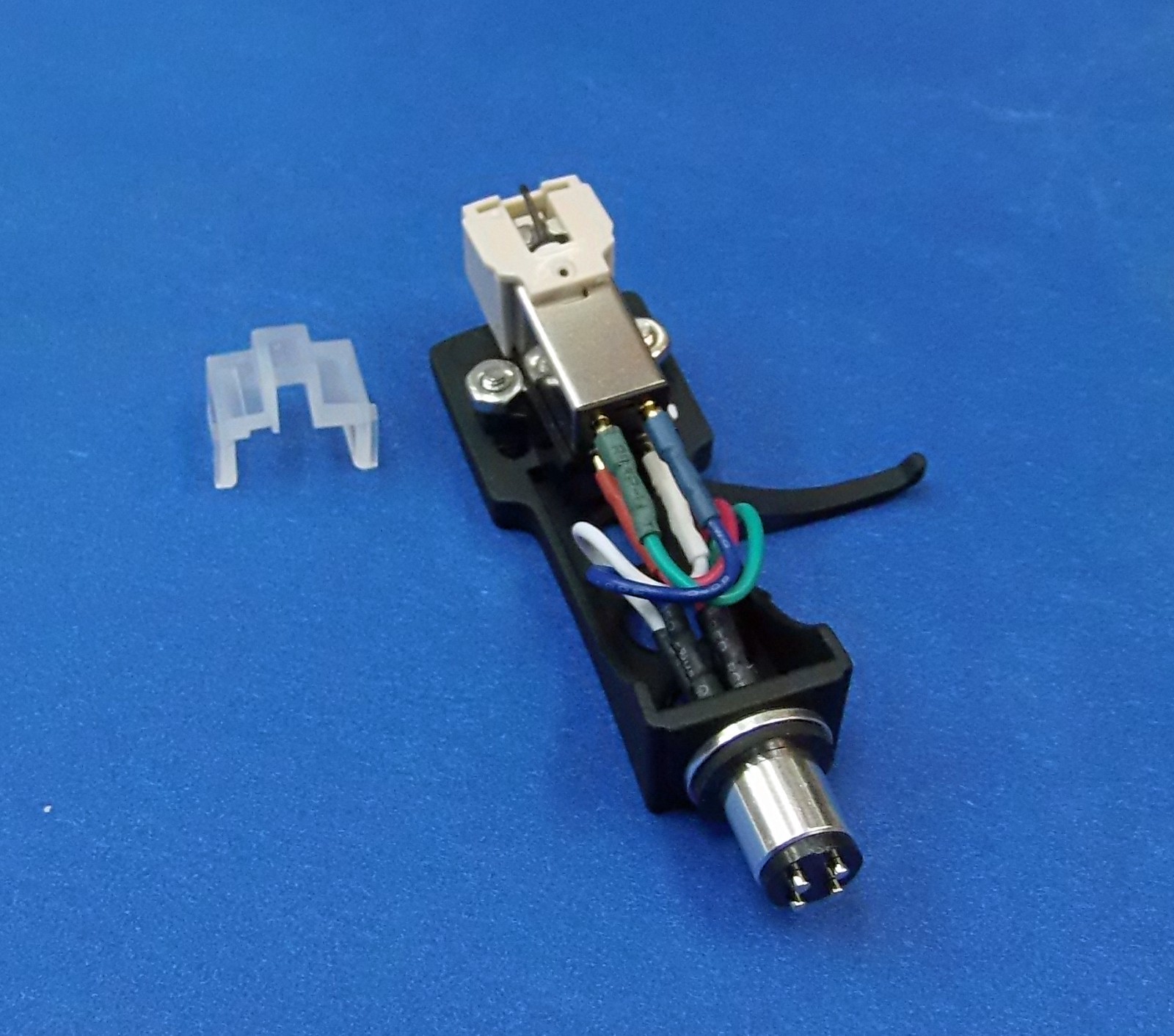 Combo Headshell Cartridge and Stylus Needle for Pioneer PL-A350B, PL-61, PL-512