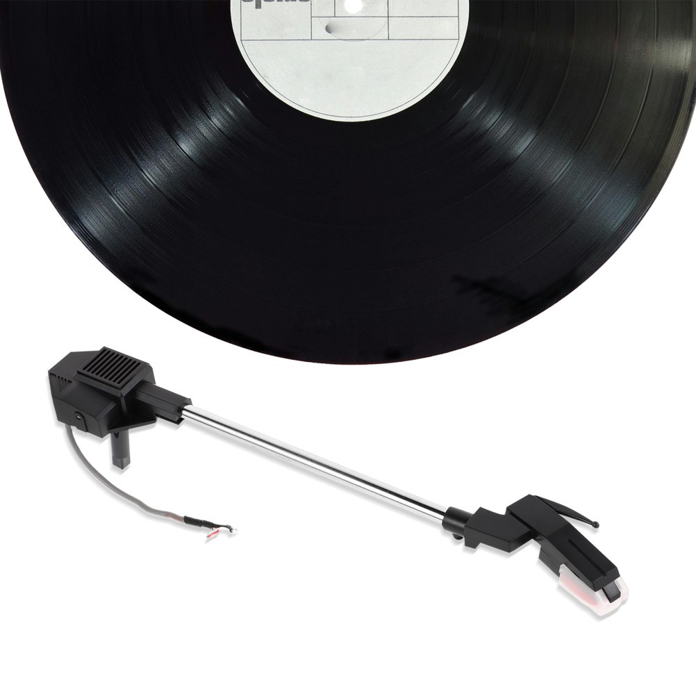 Portable Record Player Tonearm and Stylus Attachment for Vintage Turntable