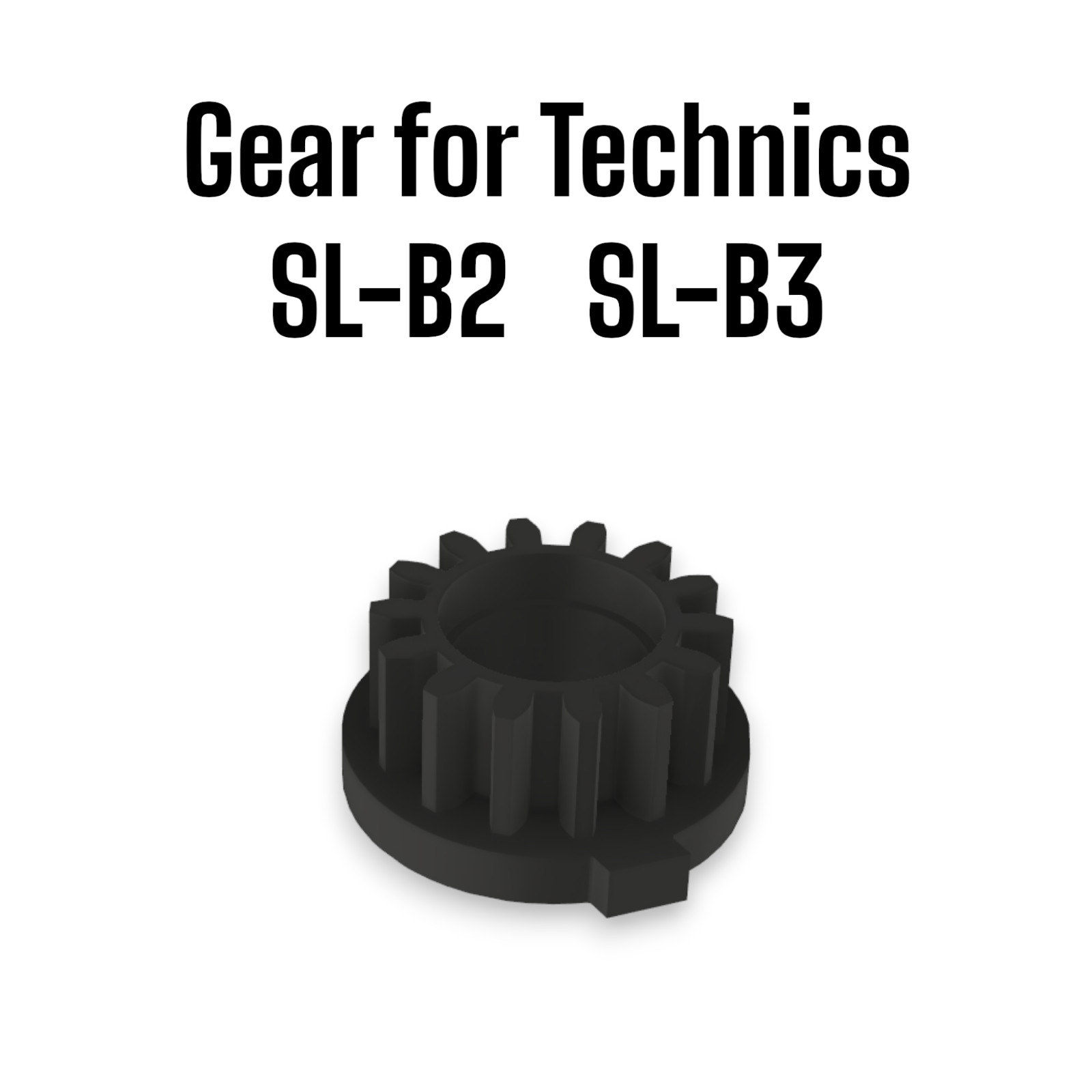 Replacement Gear for Technics SL-B2 / SL-B3 Turntable