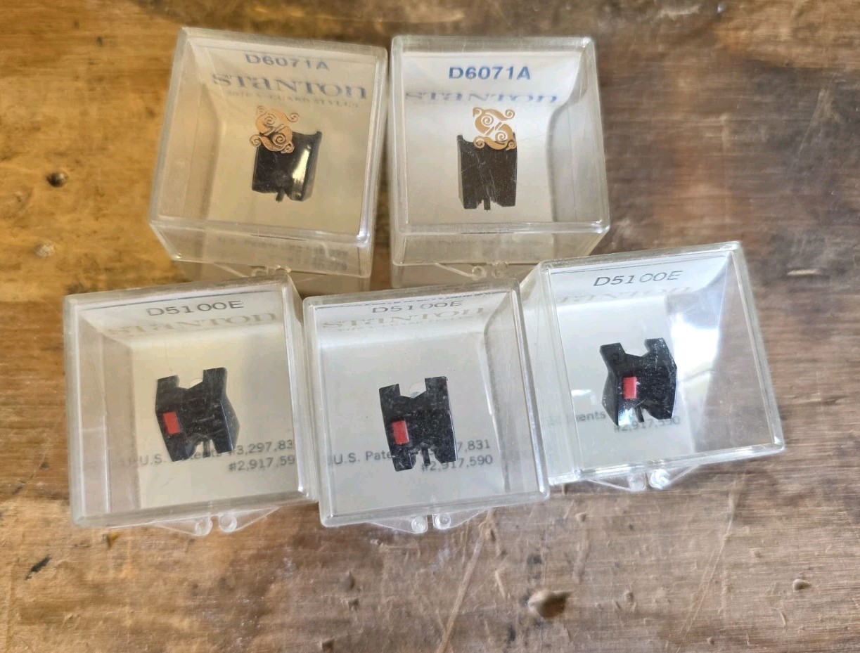 Stanton Stylus D5100E D6071A NOS LOT (5)