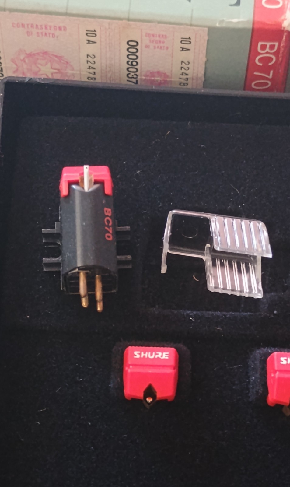 Shure Broadcast System BC70 Head with Three Points NOS