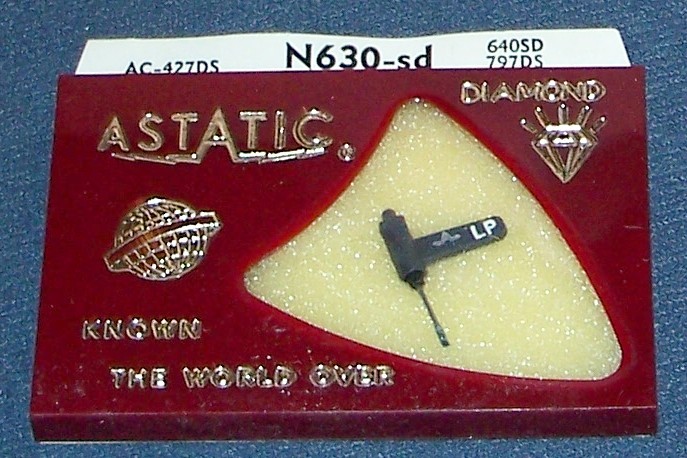 NEEDLE Astatic N630-sd for SINGER JTS-3 PU 1299 1300 CARTRIDGES 790-DS73