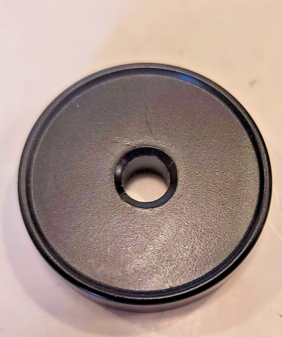VTG Black Plastic 45 RPM Adapter Turntable Record Player Replacement Part