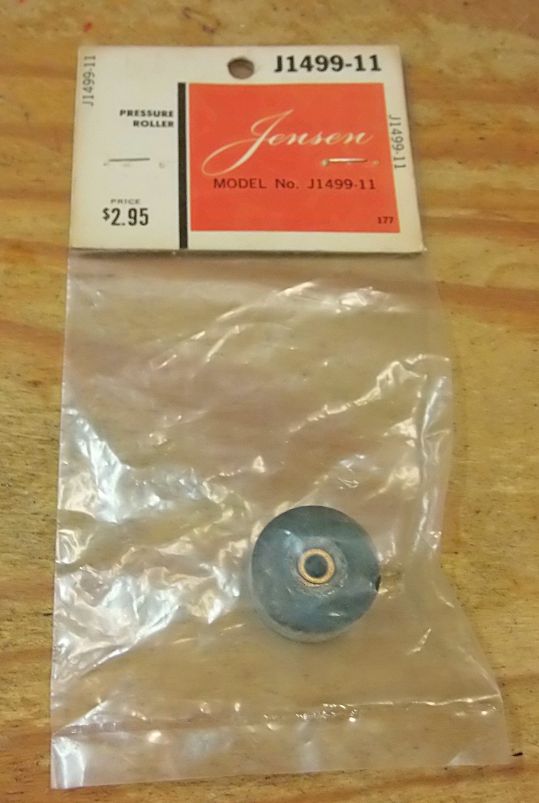 NOS 1499-11 Reel To Reel Tape Recorder Replacement Pressure Roller