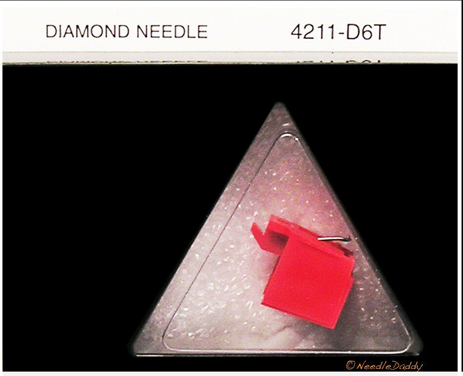 AUDIO TECHNICA ATN3600L ATN3600 REAL DIAMOND NEEDLE STYLUS GENERIC red