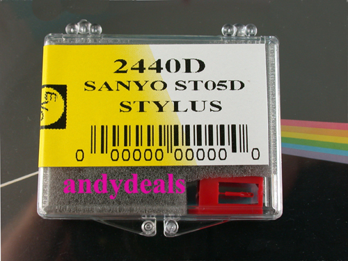 EVG 2440D DIAMOND STYLUS REPLACEMENT NEEDLE for CROSLEY NP1 STACK-O-MATIC 793-D7