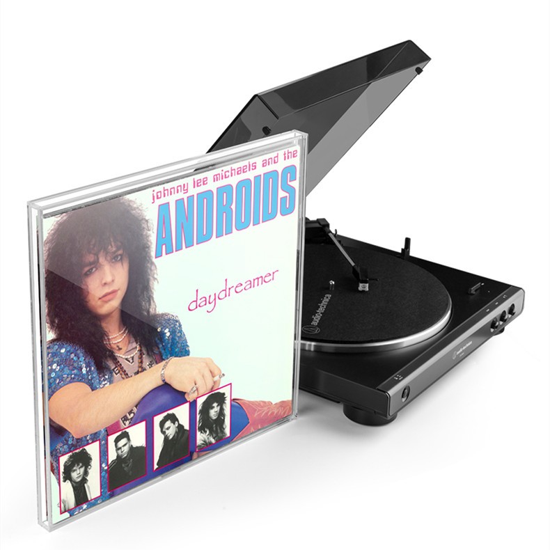 Acrylic Clear Vinyl Record CD Display Case Protective Dust Cover Collection US