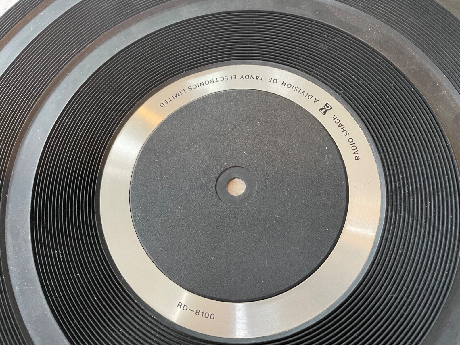 Realistic RD 8100 PLATTER MAT ONLY Vintage Record Player Turntable Parts PS-48