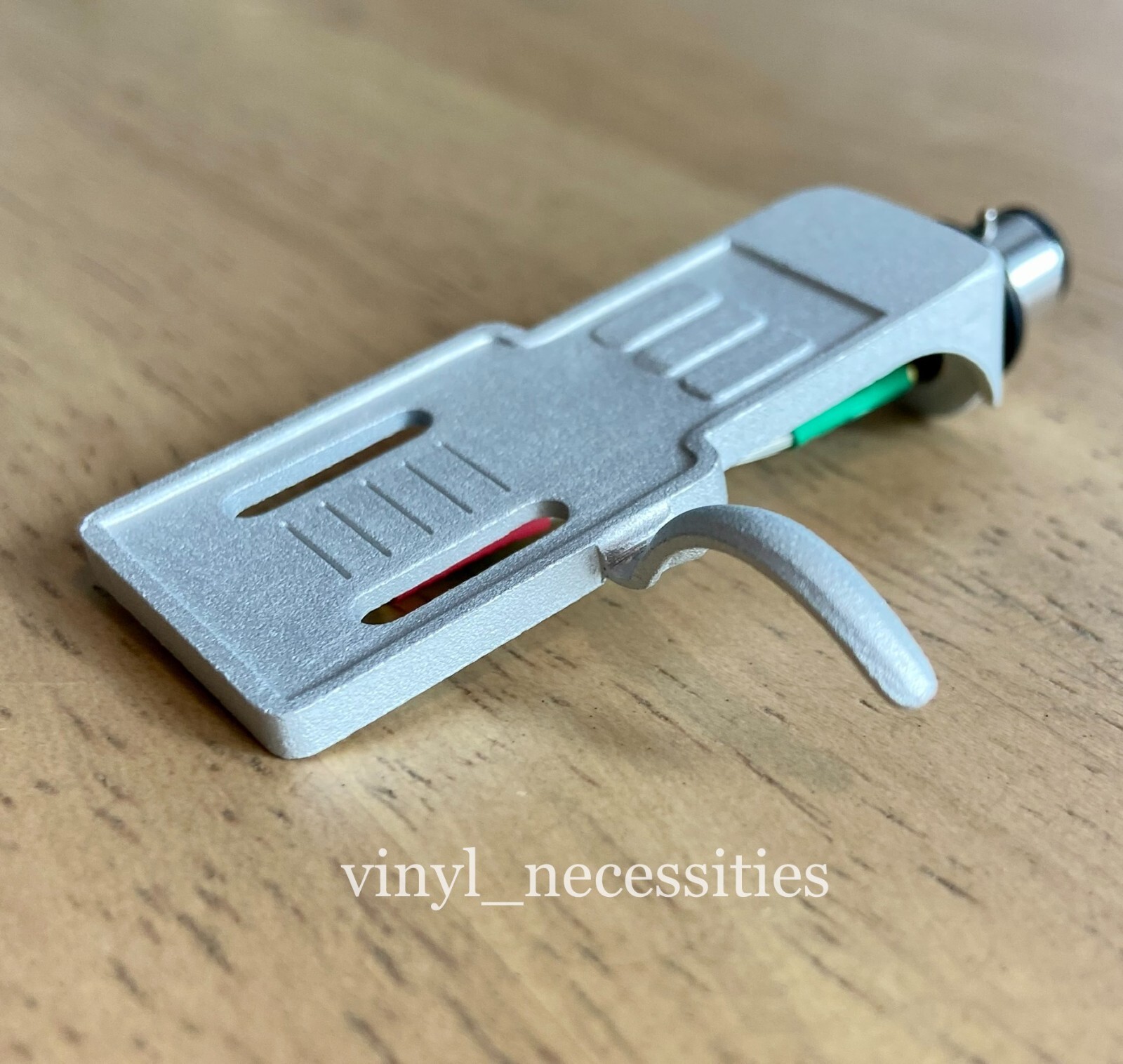 Stanton Style Silver Cartridge Phono Headshell 7N OFC Silver Insulated Wire Lead
