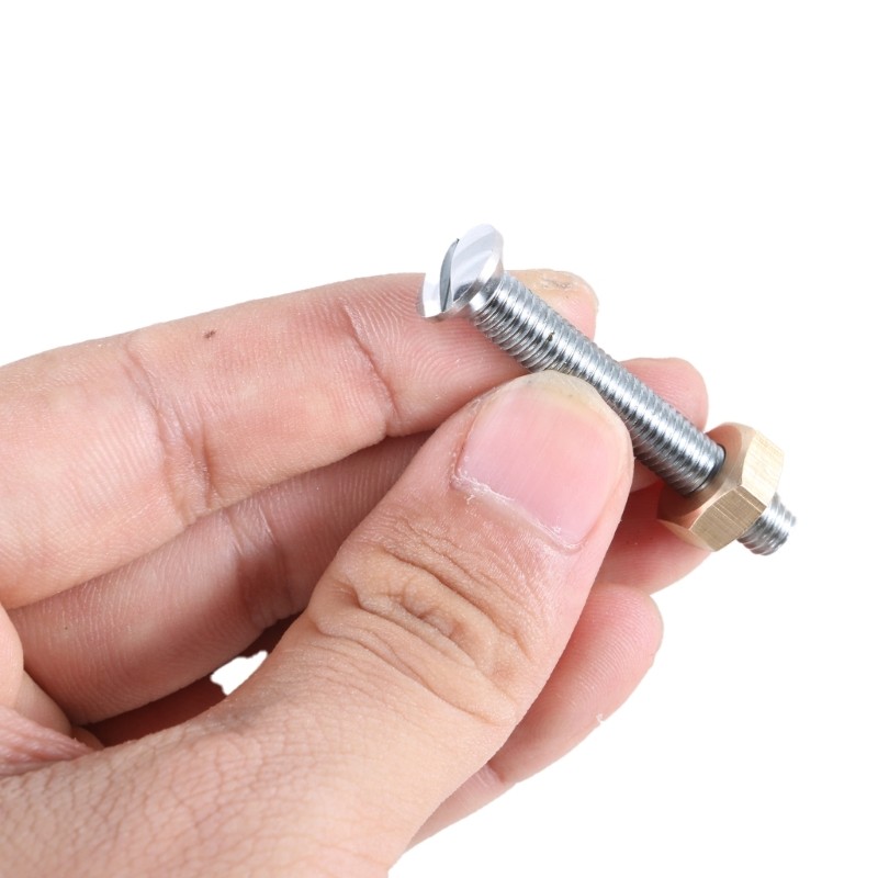 4Pcs Professional Turntable Panel Fixing Screws 6mm Stainless Steel Screws
