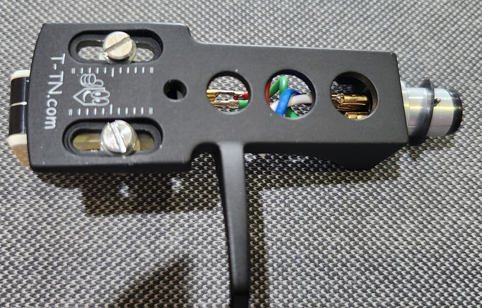 Black Headshell w/ AT88E Cartridge for Kenwood turntable No Stylus