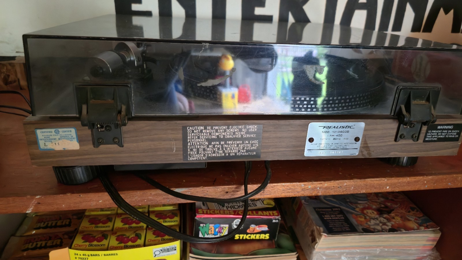 Realistic lab 400 turntable